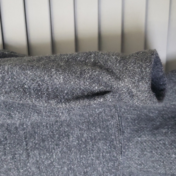 Saturday Sunday Anthropologie Peplum Terry Knit Sweatshirt Top, Grey, Size M - Picture 4 of 9